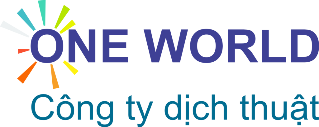CÔNG TY TNHH DỊCH THUẬT ONE WORLD